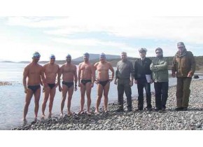 Con éxito finalizaron travesía en el BEAGLE nadadores internacionales